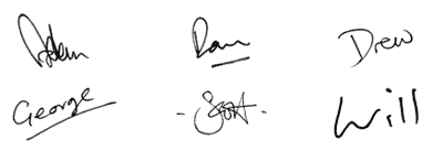 signatures